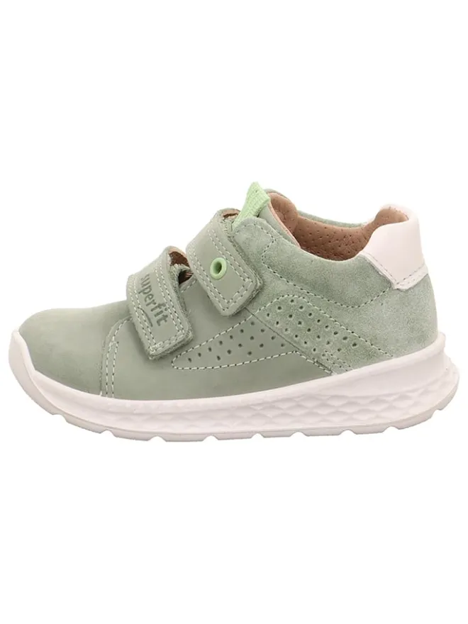 superfit Lauflernschuhe^Leder-Lauflernschuhe "Breeze" in Hellgrün