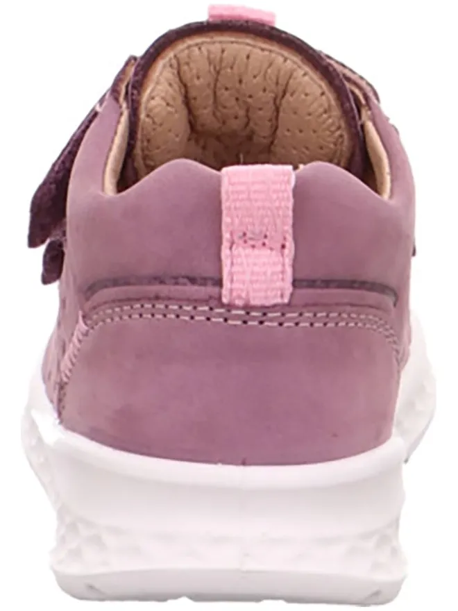 superfit Lauflernschuhe^Leder-Lauflernschuhe "Breeze" in Lila