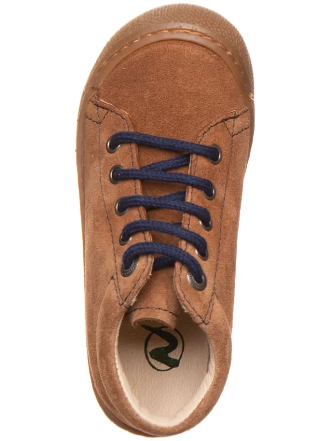 Leder-Lauflernschuhe "Coco" in Hellbraun>Naturino New