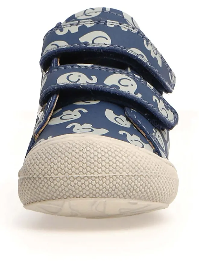 Leder-Lauflernschuhe "Cocoon" in Dunkelblau>Naturino Best