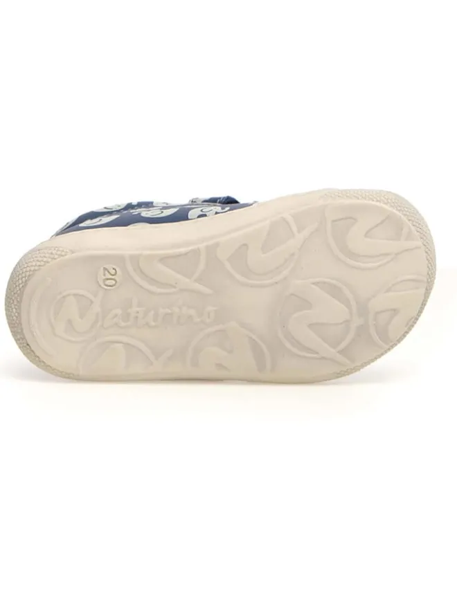Leder-Lauflernschuhe "Cocoon" in Dunkelblau>Naturino Best