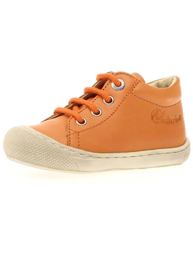 Naturino Lauflernschuhe^Leder-Lauflernschuhe "Cocoon" in Orange