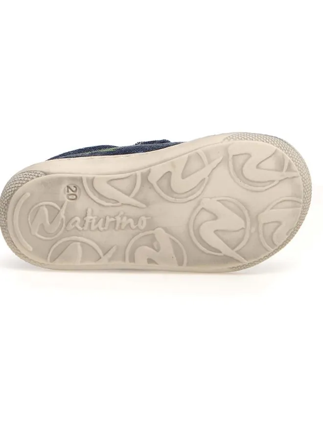 Leder-Lauflernschuhe "Cocoon" in Dunkelblau>Naturino Clearance
