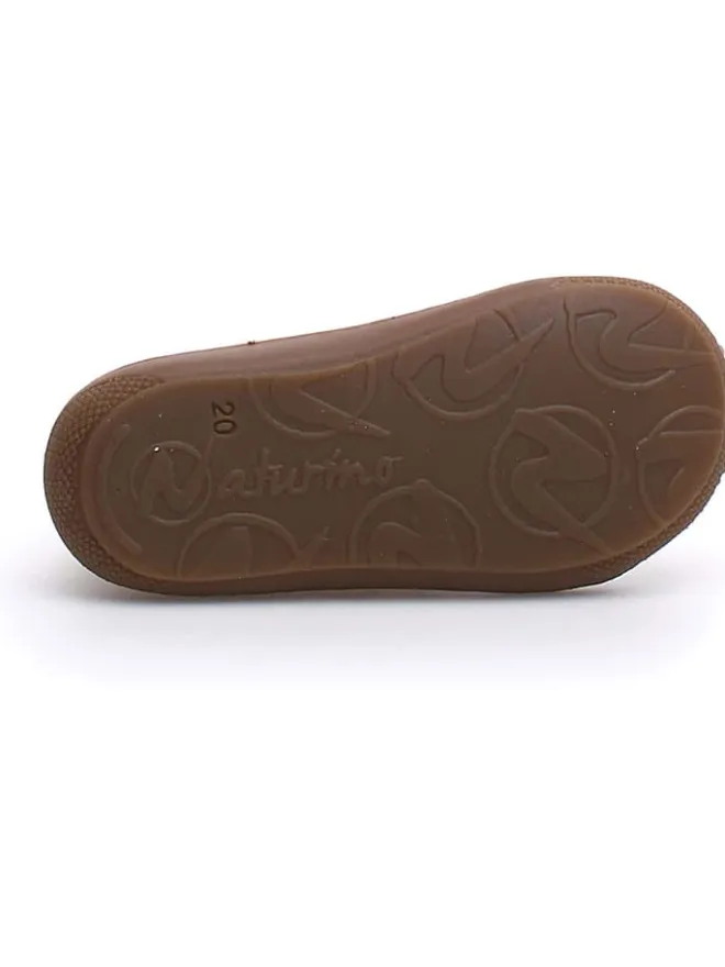 Leder-Lauflernschuhe "Cocoon" in Creme>Naturino Outlet