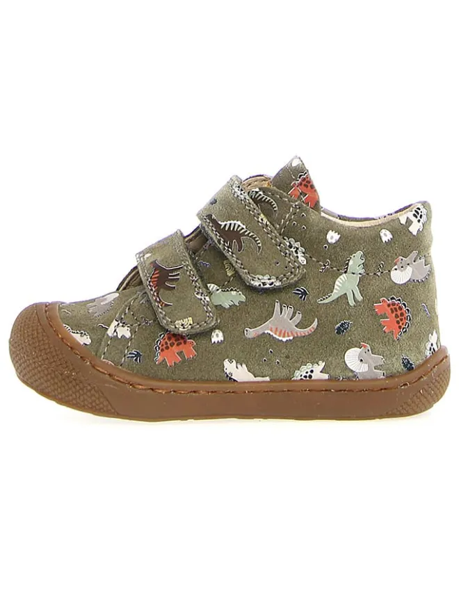 Naturino Lauflernschuhe^Leder-Lauflernschuhe "Cocoon" in Khaki