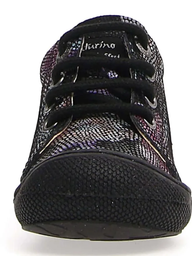 Leder-Lauflernschuhe "Cocoon" in Schwarz>Naturino Best