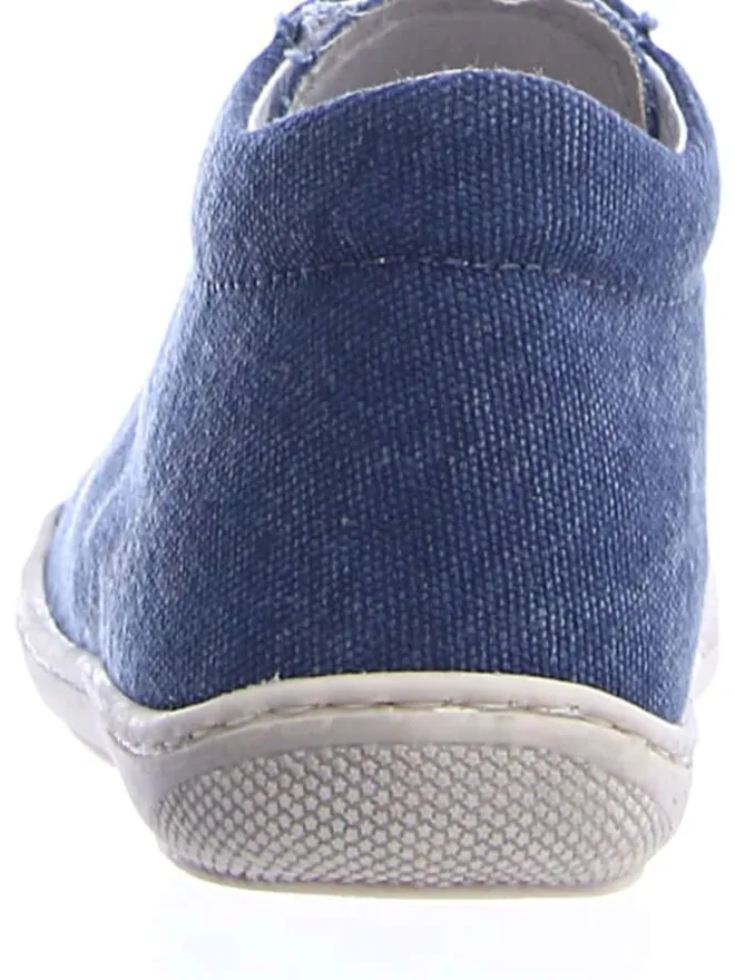 Leder-Lauflernschuhe "Cocoon" in Blau>Naturino Discount