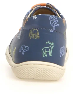 Leder-Lauflernschuhe "Cocoon" in Dunkelblau>Naturino Online