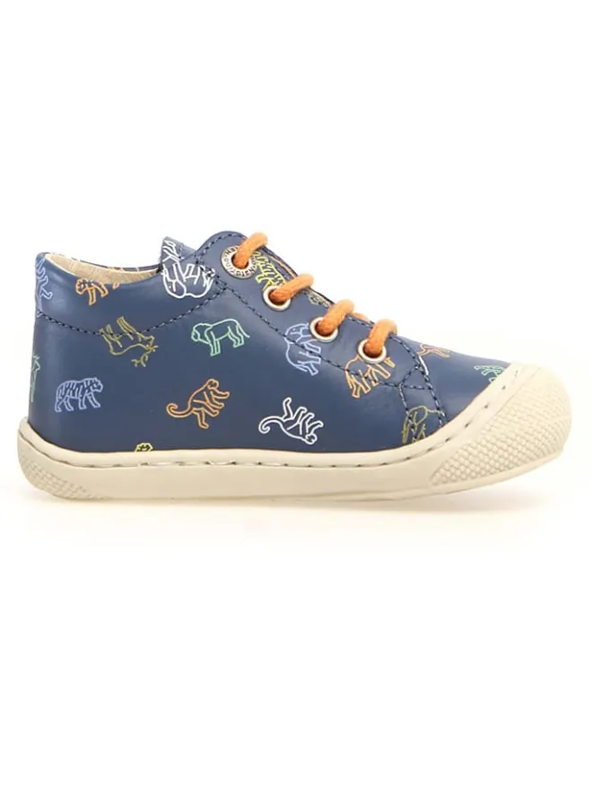 Leder-Lauflernschuhe "Cocoon" in Dunkelblau>Naturino Online