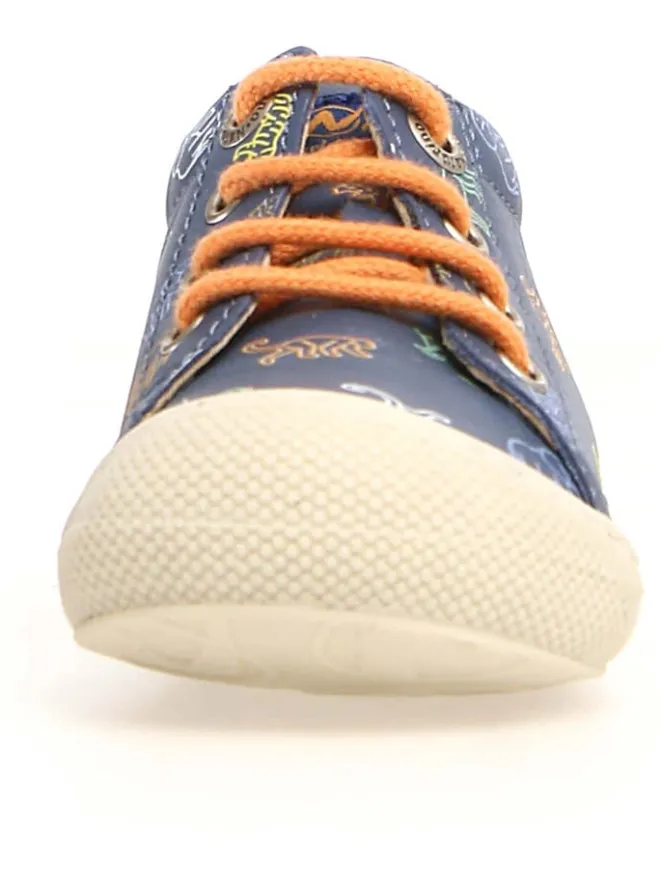 Leder-Lauflernschuhe "Cocoon" in Dunkelblau>Naturino Online