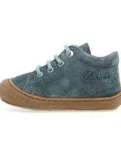 Naturino Lauflernschuhe^Leder-Lauflernschuhe "Cocoon" in Türkis