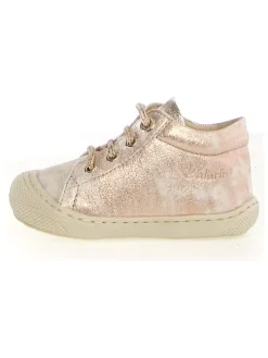 Naturino Lauflernschuhe^Leder-Lauflernschuhe "Cocoon" in Gold/ Rosa