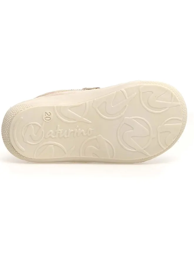 Leder-Lauflernschuhe "Cocoon" in Gold>Naturino New