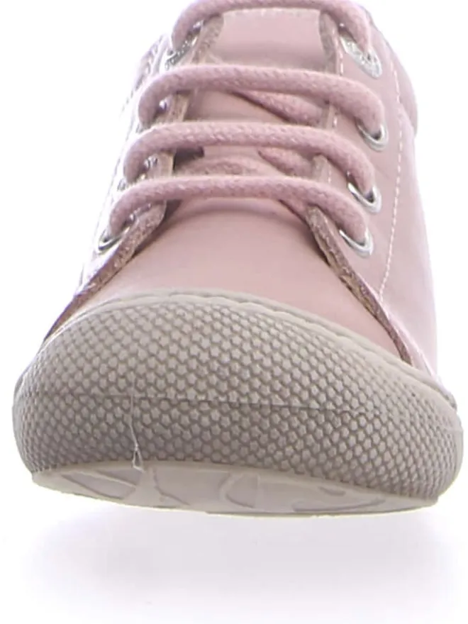 Leder-Lauflernschuhe "Cocoon" in Rosa>Naturino New