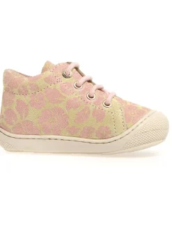 Leder-Lauflernschuhe "Cocoon" in Rosa>Naturino Hot