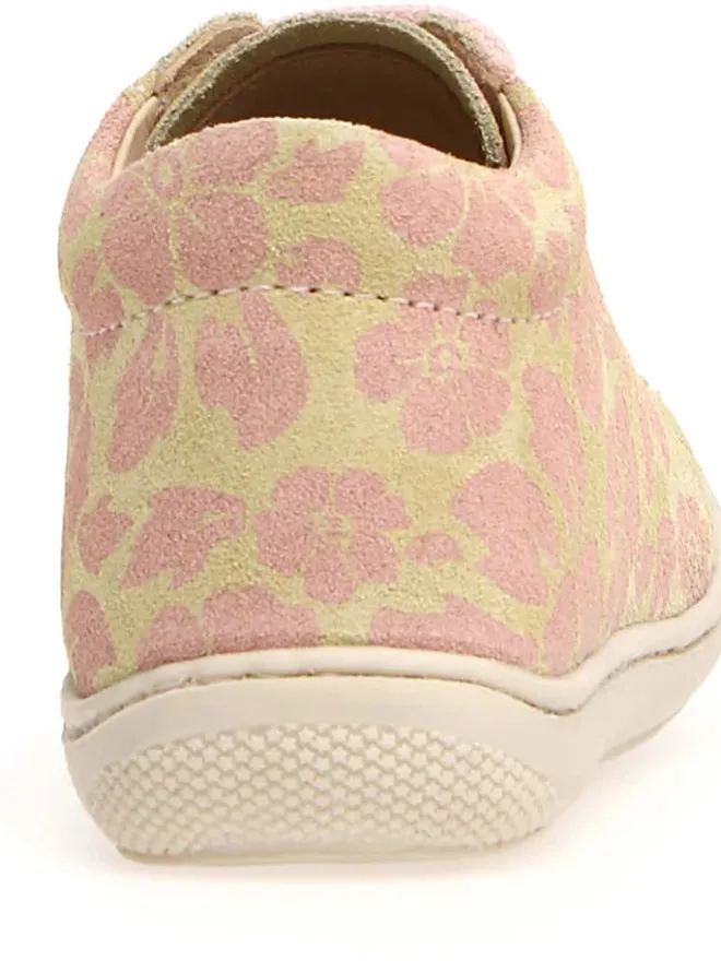 Leder-Lauflernschuhe "Cocoon" in Rosa>Naturino Hot