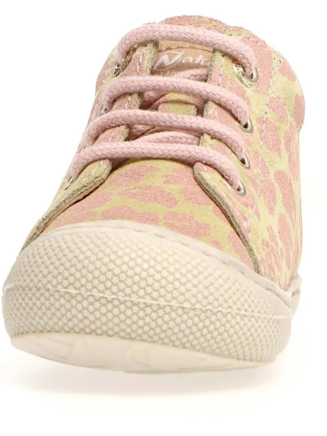 Leder-Lauflernschuhe "Cocoon" in Rosa>Naturino Hot