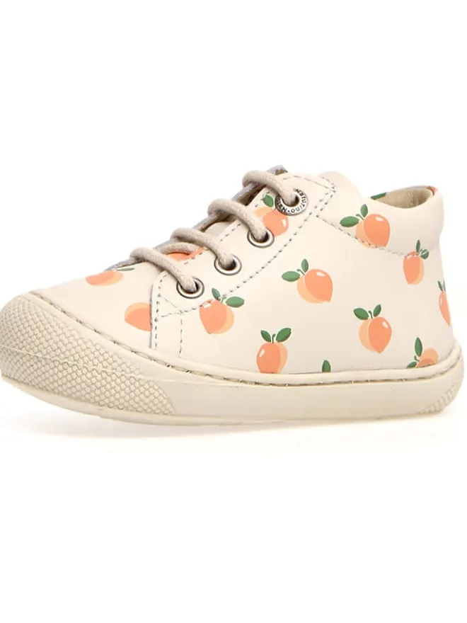 Leder-Lauflernschuhe "Cocoon" in Creme>Naturino Discount