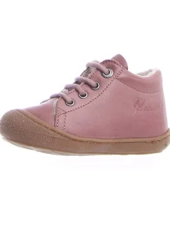 Leder-Lauflernschuhe "Cocoon" in Rosa>Naturino Discount