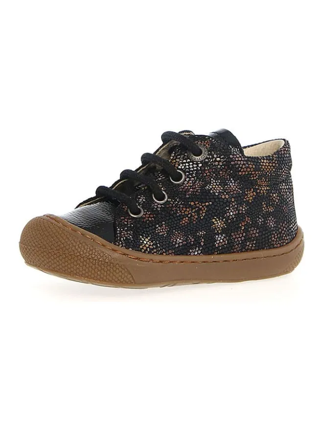 Naturino Lauflernschuhe^Leder-Lauflernschuhe "Cocoon" in Schwarz