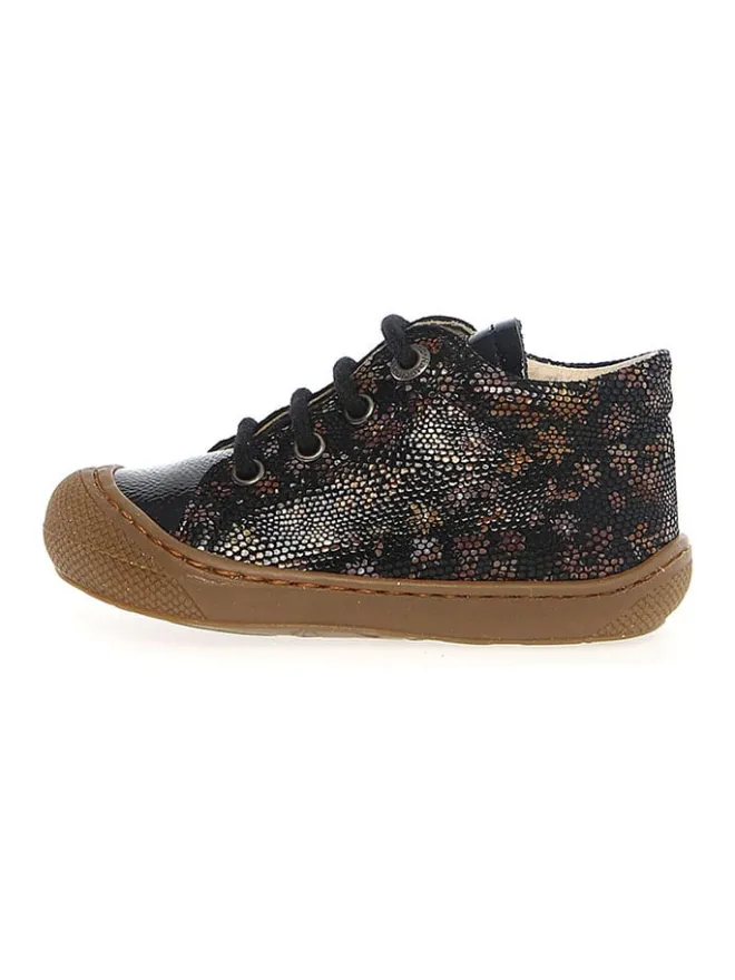 Naturino Lauflernschuhe^Leder-Lauflernschuhe "Cocoon" in Schwarz