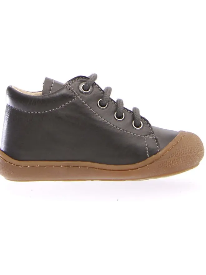 Naturino Lauflernschuhe^Leder-Lauflernschuhe "Cocoon" in Anthrazit