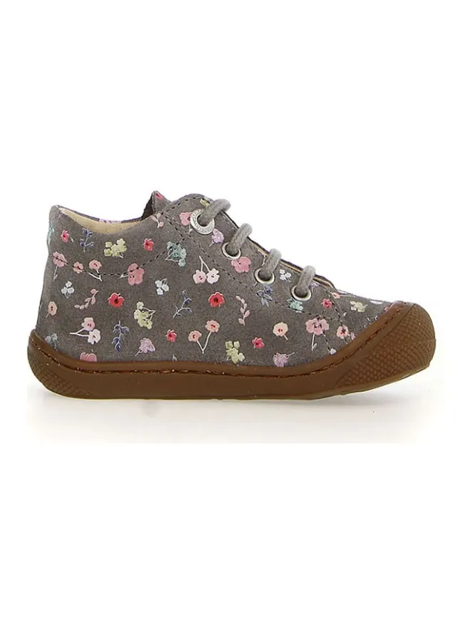 Leder-Lauflernschuhe "Cocoon" in Bunt/ Grau>Naturino Best