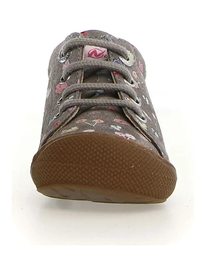 Leder-Lauflernschuhe "Cocoon" in Bunt/ Grau>Naturino Best