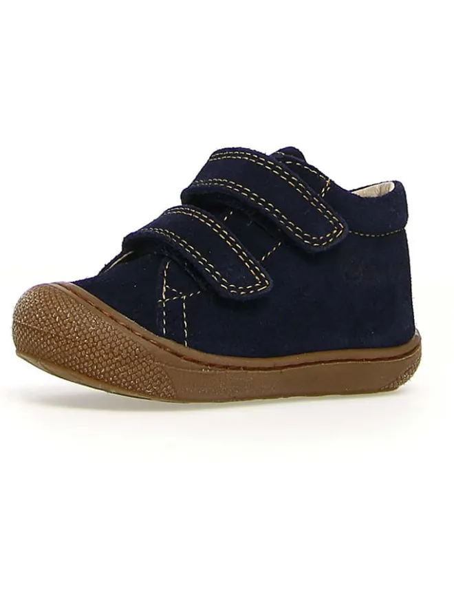Leder-Lauflernschuhe "Cocoon" in Dunkelblau>Naturino Online