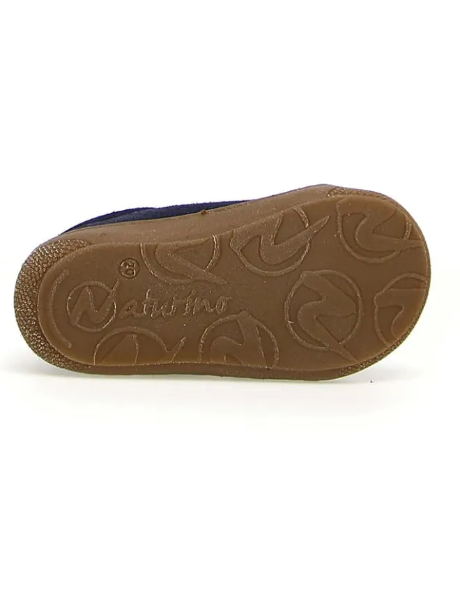 Leder-Lauflernschuhe "Cocoon" in Dunkelblau>Naturino Online