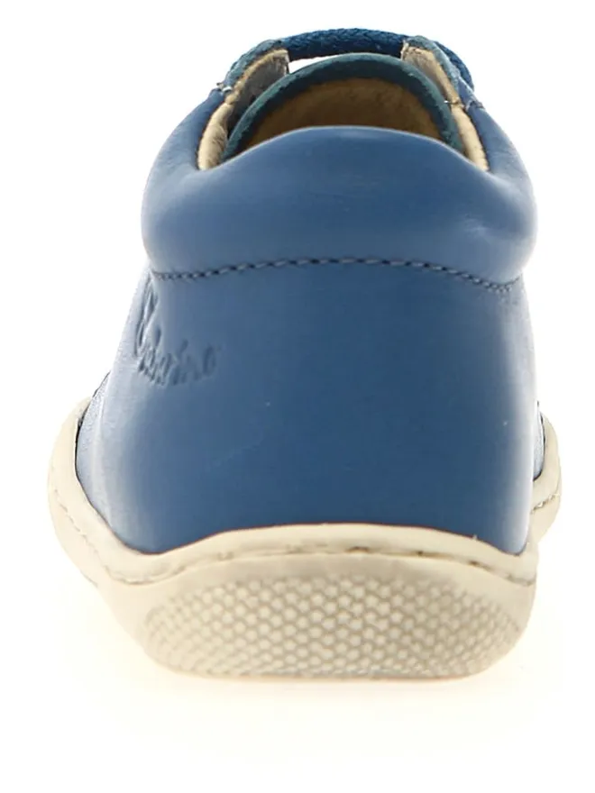 Leder-Lauflernschuhe "Cocoon" in Blau>Naturino Discount