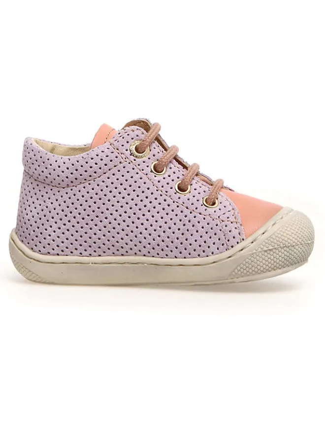 Naturino Lauflernschuhe^Leder-Lauflernschuhe "Cocoon" in Lila