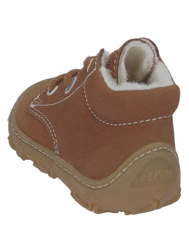 PEPINO Lauflernschuhe^Leder-Lauflernschuhe "Coiln" in Hellbraun