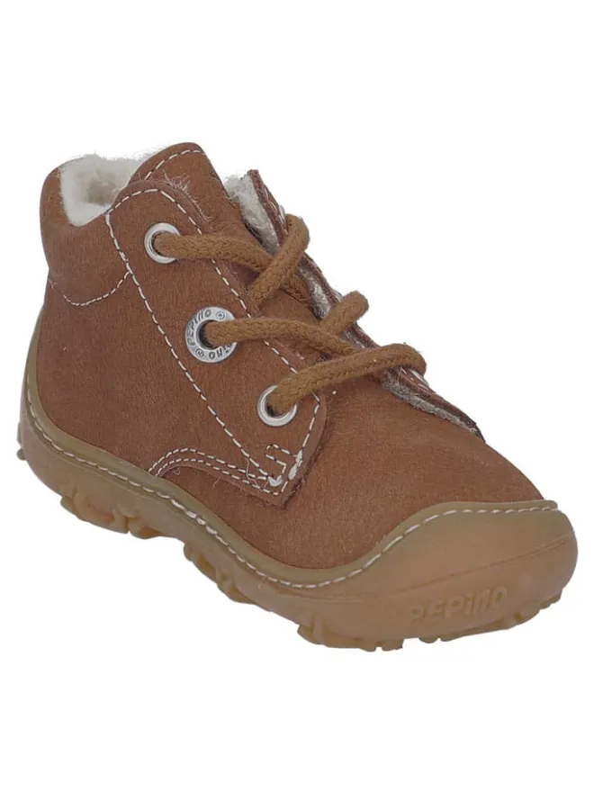 PEPINO Lauflernschuhe^Leder-Lauflernschuhe "Coiln" in Hellbraun