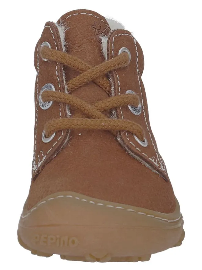 PEPINO Lauflernschuhe^Leder-Lauflernschuhe "Coiln" in Hellbraun