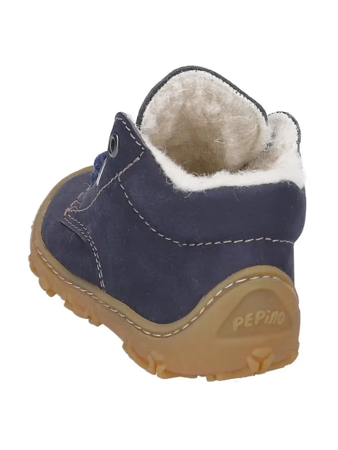 Leder-Lauflernschuhe "Colin" in Dunkelblau>PEPINO Best