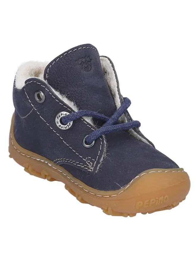 Leder-Lauflernschuhe "Colin" in Dunkelblau>PEPINO Best