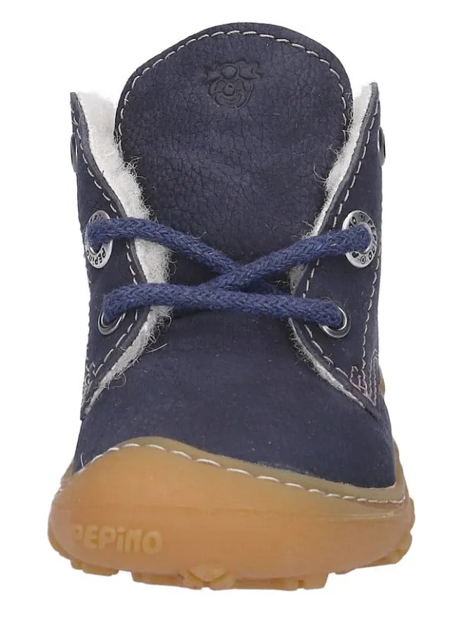 Leder-Lauflernschuhe "Colin" in Dunkelblau>PEPINO Best