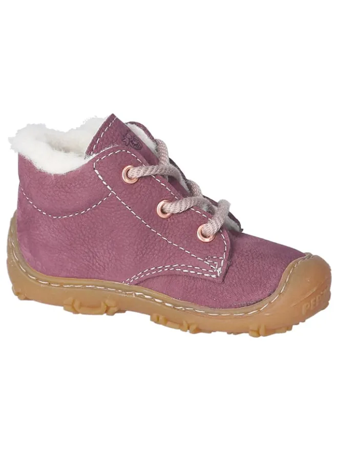 Leder-Lauflernschuhe "Colin" in Lila>PEPINO Outlet