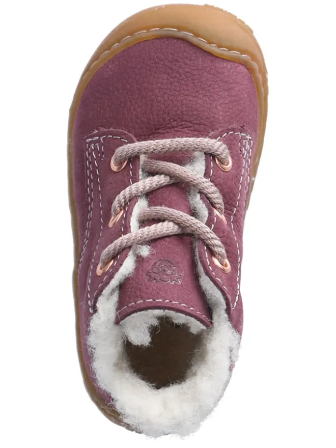 Leder-Lauflernschuhe "Colin" in Lila>PEPINO Outlet