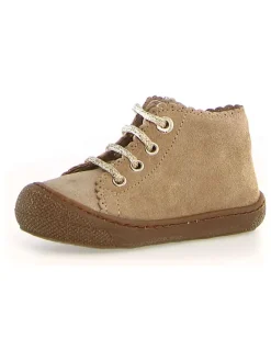 Leder-Lauflernschuhe "Cottins" in Beige>Naturino Best