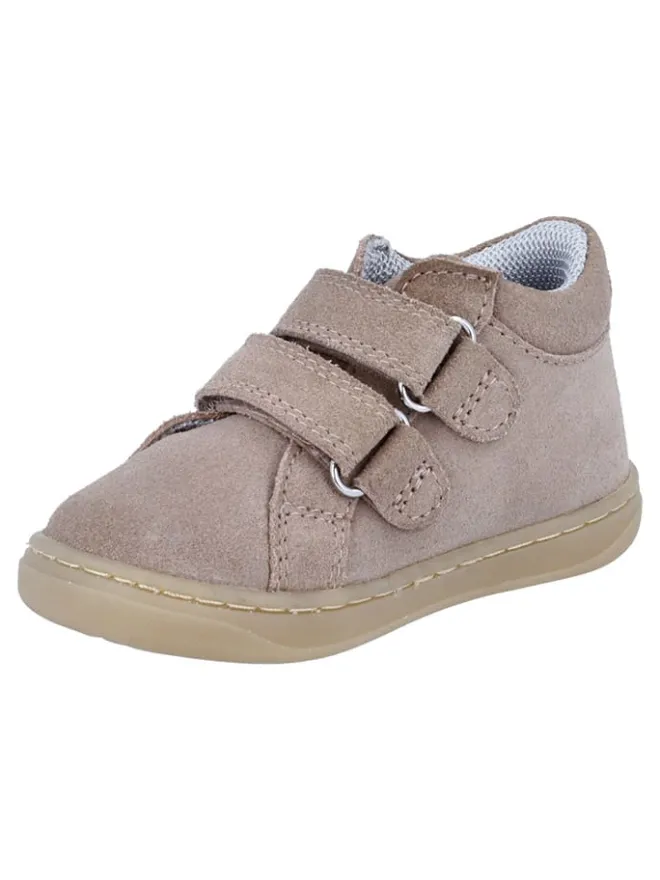 Leder-Lauflernschuhe "Dash" in Beige>Richter Shoes Best