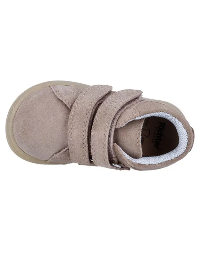 Leder-Lauflernschuhe "Dash" in Beige>Richter Shoes Best