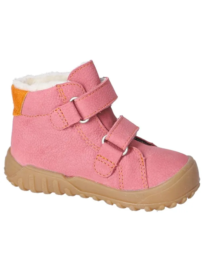 Leder-Lauflernschuhe "Donny" in Rosa>PEPINO