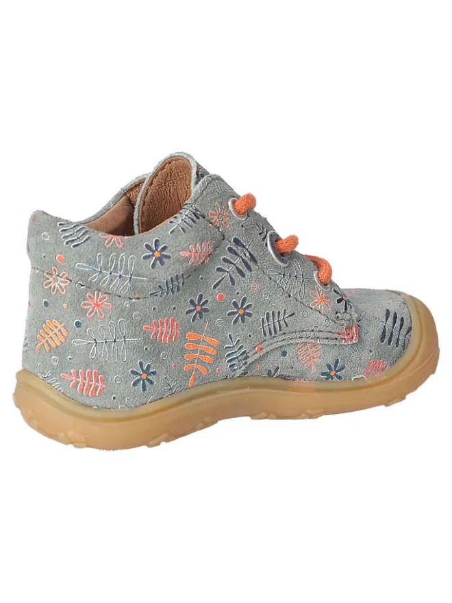 PEPINO Lauflernschuhe^Leder-Lauflernschuhe "Dots" in Grau