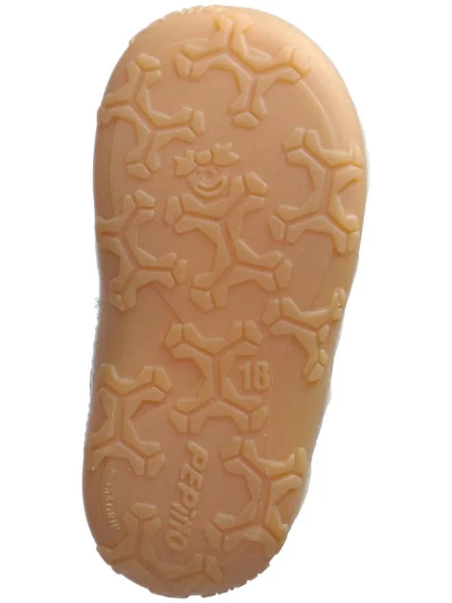 PEPINO Lauflernschuhe^Leder-Lauflernschuhe "Dots" in Grau