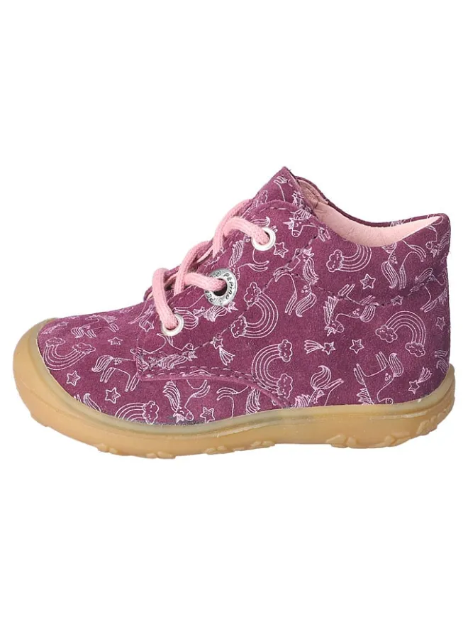 PEPINO Lauflernschuhe^Leder-Lauflernschuhe "Dots" in Lila