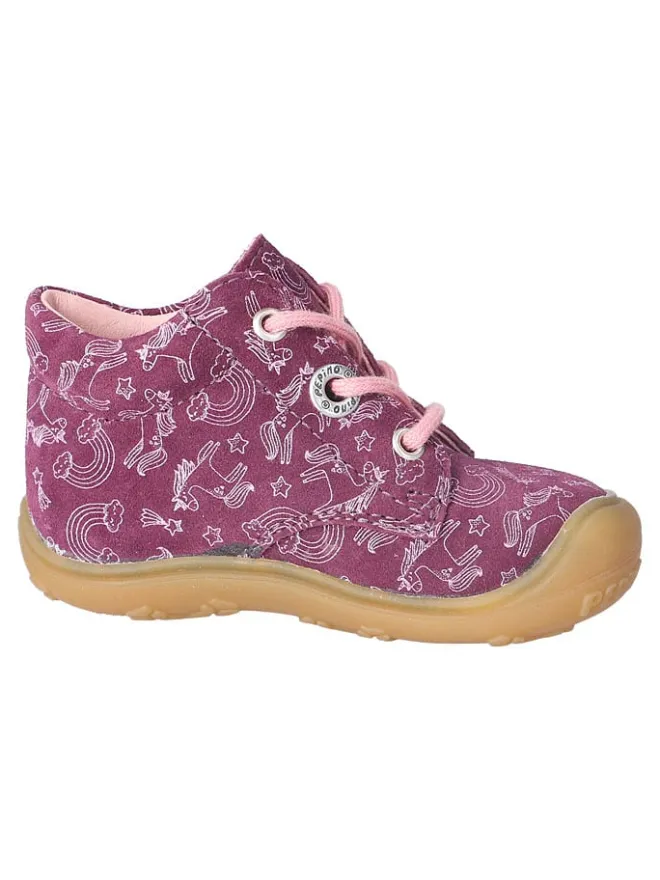 PEPINO Lauflernschuhe^Leder-Lauflernschuhe "Dots" in Lila