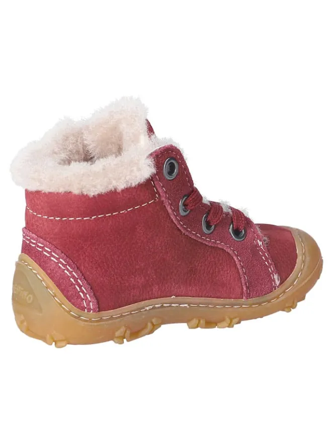 Leder-Lauflernschuhe "Elia" in Pink>PEPINO