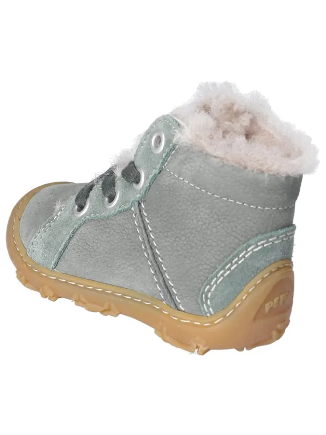 Leder-Lauflernschuhe "Elia" in Grau>PEPINO Discount